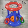 Inflatable Water Basketball Hoop – Pool Toy for Kids & Family