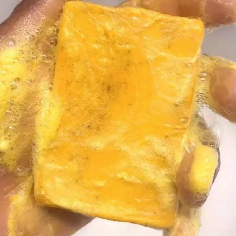 Turmeric soap, lemon soap, kojic acid granule soap, ginger handmade cold soap, face washing and hand washing soap Oasis Select