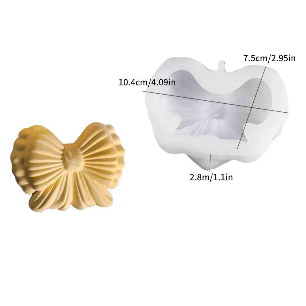 Bowknot Storage Box Silicone Mold – Resin, Plaster & Candle