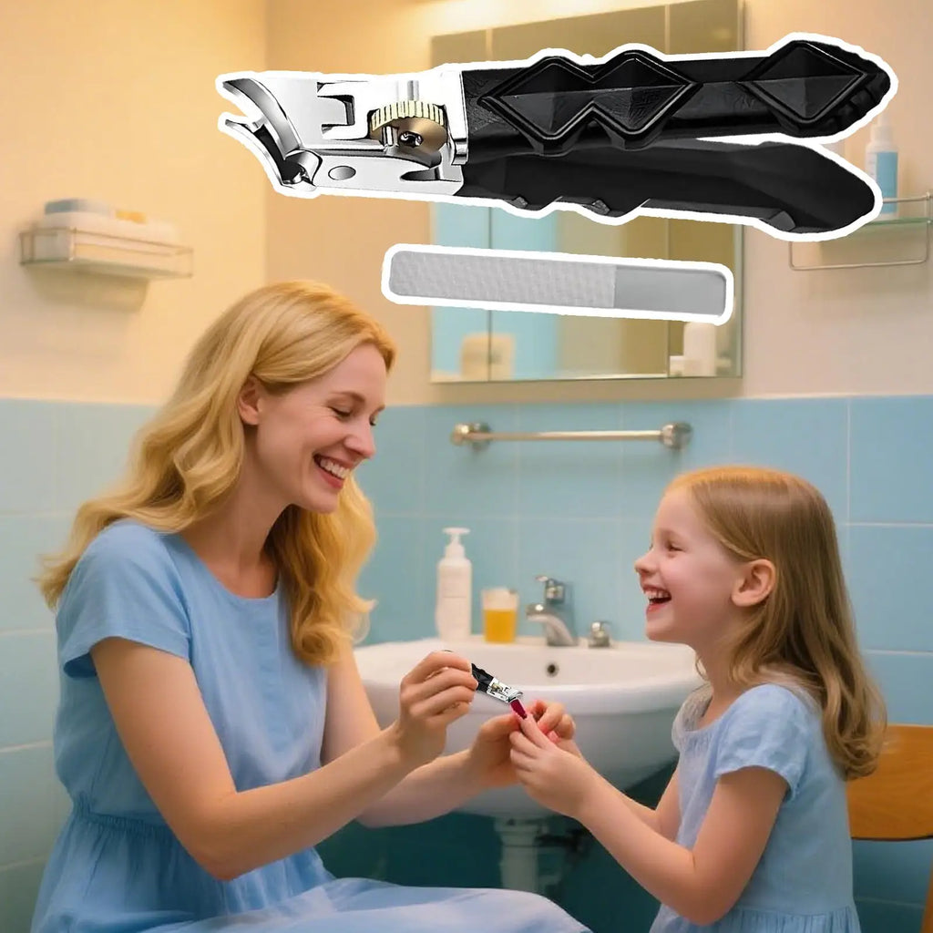 45° Slant Edge Nail Clipper | Wide Jaw Stainless Steel Trimmer Nail Clipper Trimmer Oasis Select