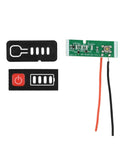 5S 18V 21V Electric Drill Screwdriver Battery Capacity Indicator LED Display 18650 Batteries For Makita Lithium Battery Display Oasis Select Green