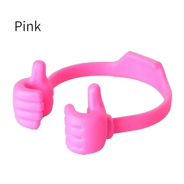 1/3/5pcs Cell Phone Stand Holder Lazy Holder Universal Flexible Bracket Tablet Phone Stand For IPhone 17 Samsung Xiaomi Huawei Oasis Select 1pcs pink