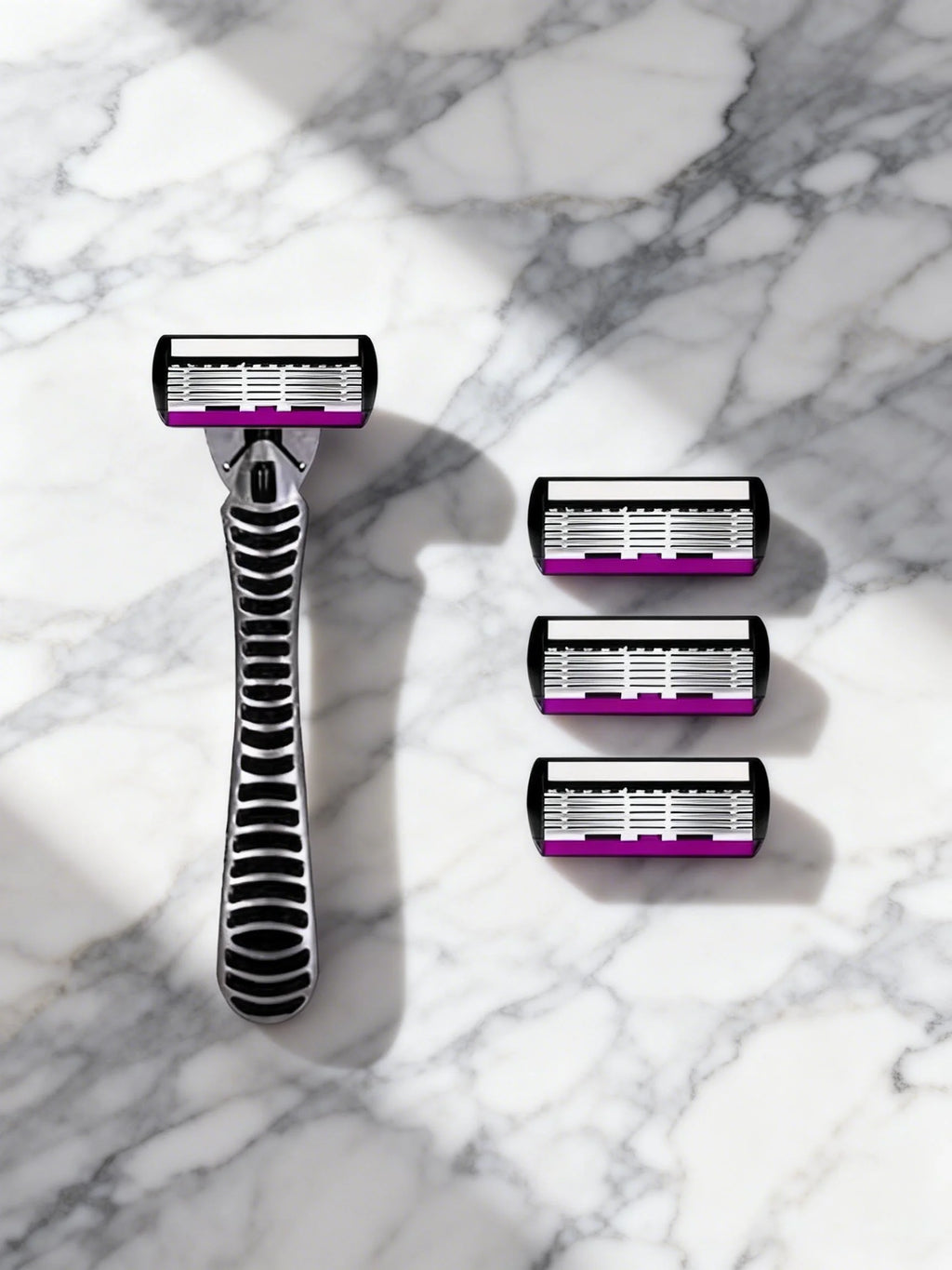 High Quality Man Safety Razor Blade 6 Layer German Stainless Steel Shaving Cartridges Compatible Mach Shaver Oasis Select 1Handle3