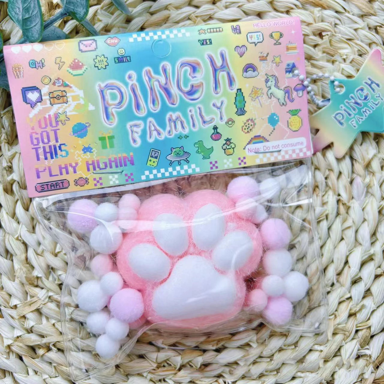 New Cat Paw Mochi Taba Squishy Fidget Toy Cute Cat Paws Toys Slow Rebound Decompression Toy Super Soft Reduce Stress Toy Gifts ﻿ Oasis Select