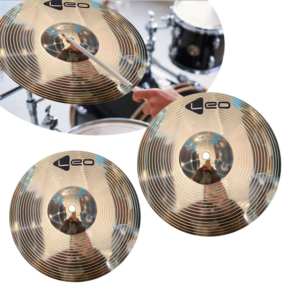 8/10Inch Drum Brass Cymbals Percussion Splash Crash Hi-Hat Jazz Drum Cymbal For Musical Instrument Part Drums Cymbal Oasis Select