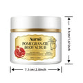 Aurnü Pomegranate Body Scrub – Hydrating & Gentle Exfoliant Body Scrub Cream Oasis Select 100g