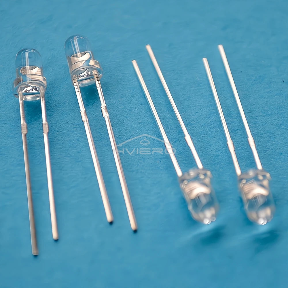 3mm LED Diode Assortment Kit 500/1000pcs – Multi-Color DIY