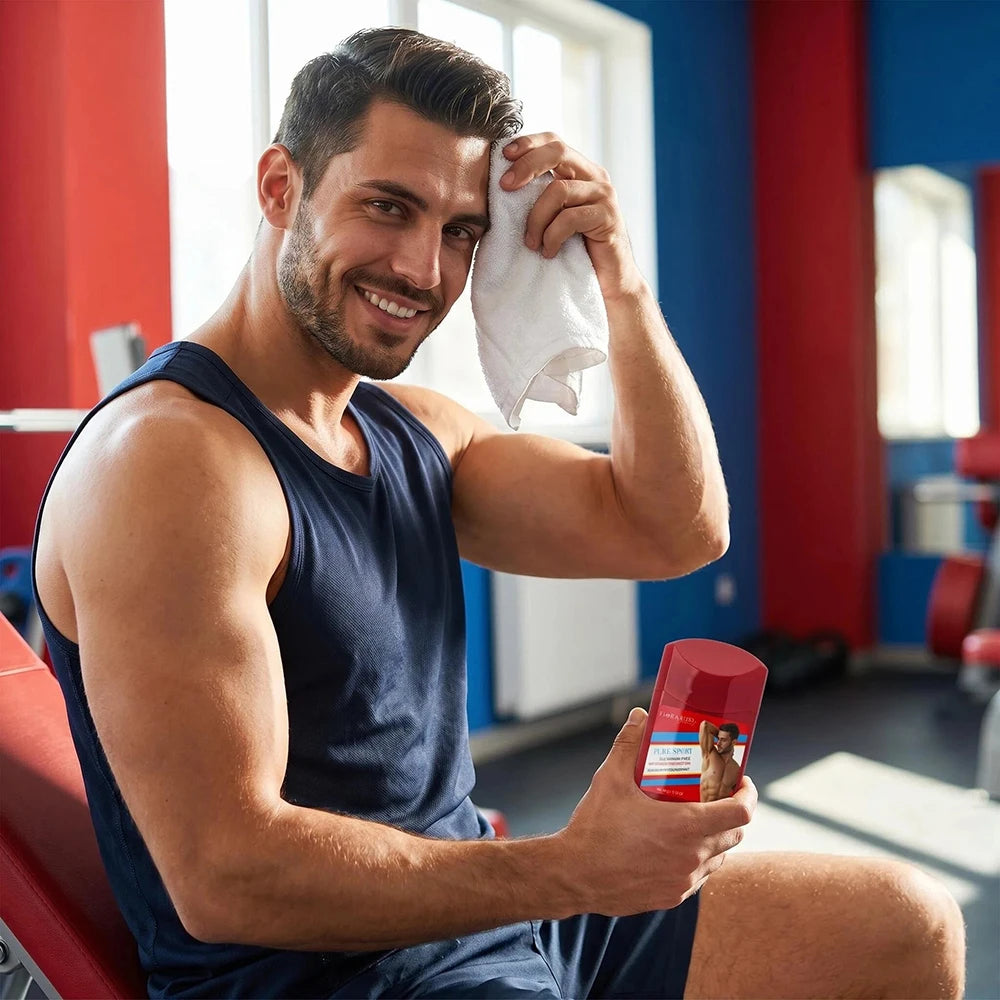 Men Sports Body Deodorant Stick Anti Sweating Keep Drying Lasting Fragrance Remove Armpit Odor Underarm Refresh Sticks Refresh Oasis Select