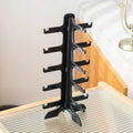 1pc, Vertical glasses storage rack, fashionable multifunctional glasses rack, plastic glasses display rack, glasses display rack Oasis Select black