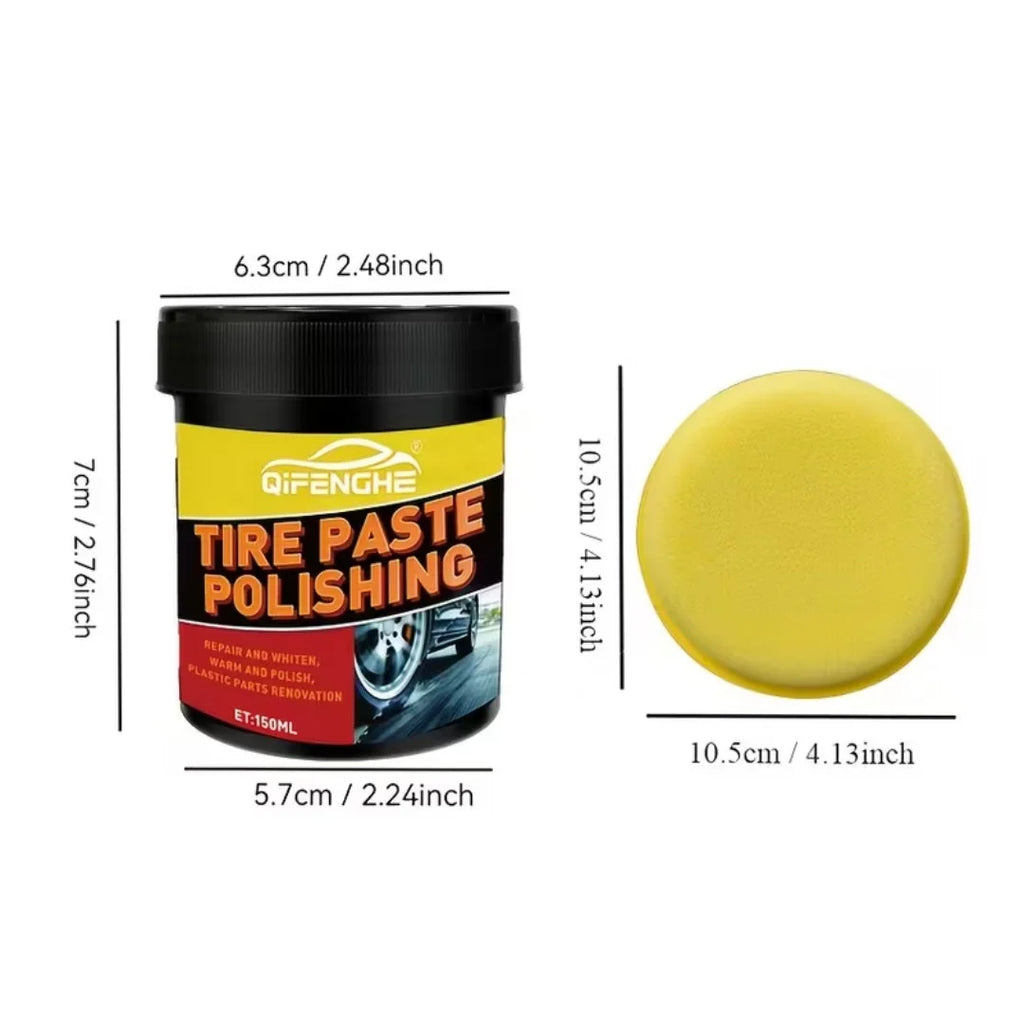 150ml Tire Blackening Paste – Tire Shine & Plastic Restorer Tire Shine Paste Oasis Select 150g 150ml 1