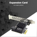 4-Port SATA III PCIe Card 6Gbps ASM1064 – SSD & HDD Adapter PCIe SATA Expansion Card Oasis Select Australia