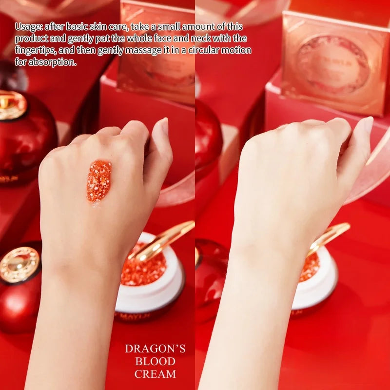 Dragon Blood Facial Cream 50g – Firms, Moisturizes & Brightens Facial Moisturizer Cream Oasis Select