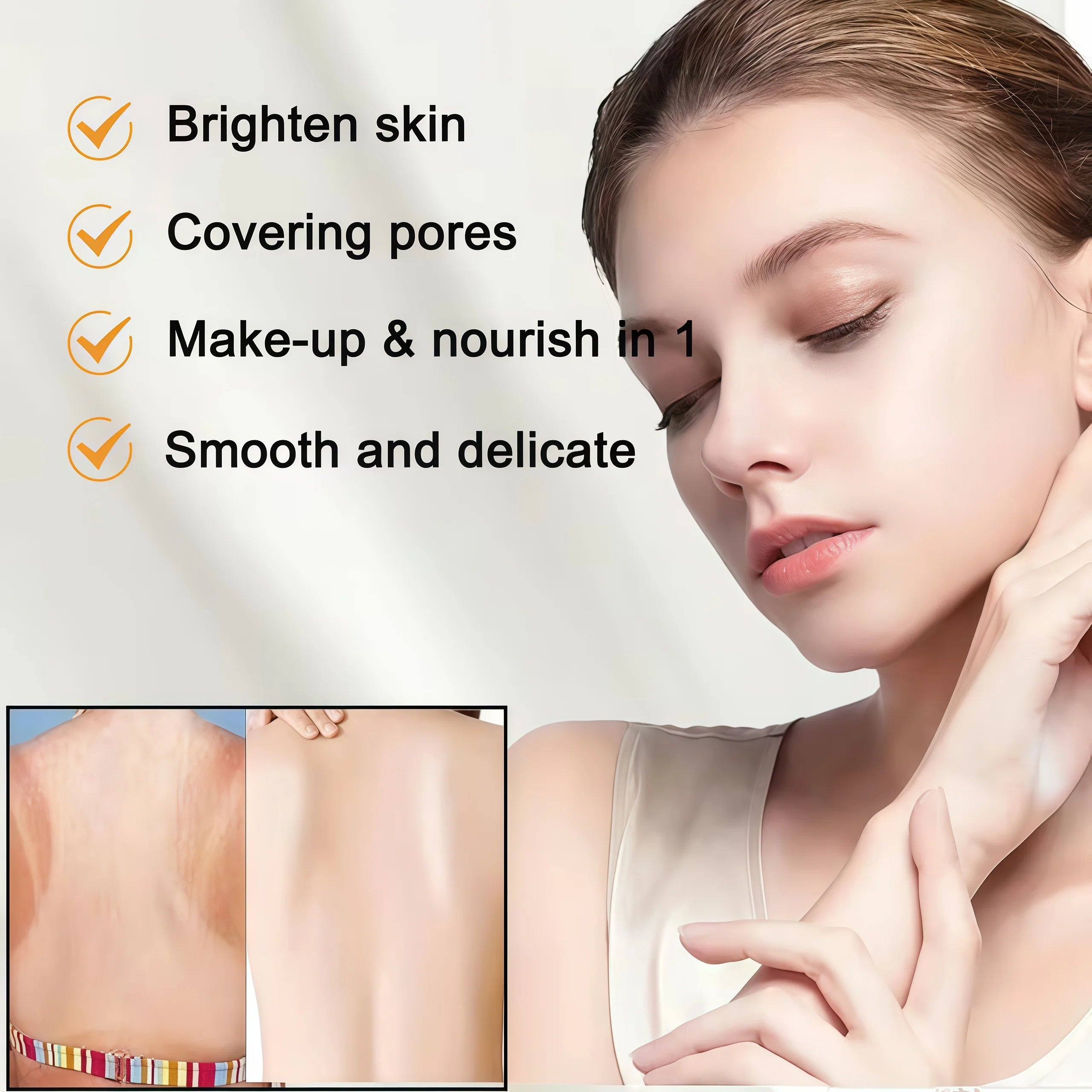 YCHZ Skin Brightening Cream | Niacinamide & Collagen | 80g