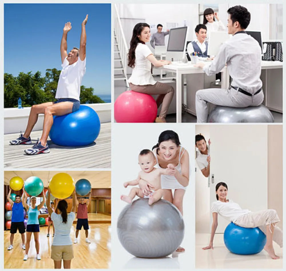 20CM New Yoga Pilates Ball Exercise Gymnastic Fitness Balance Gym Core Indoor Training Mini Balls Small Therapy Improves Oasis Select