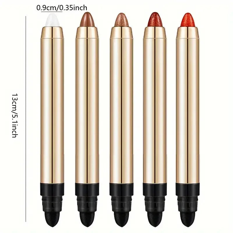 Double-Sided Eyeshadow Stick – Glitter & Matte Highlighter Pen