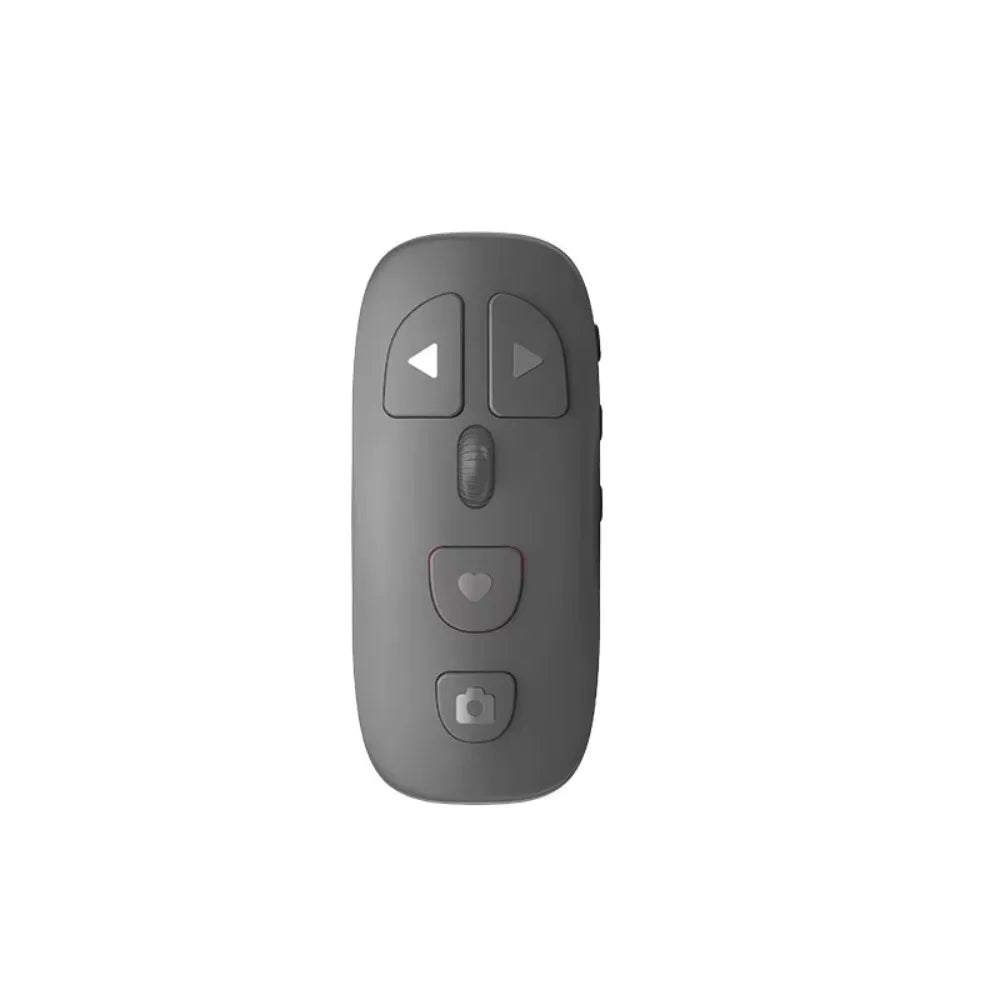 Stable Signal Transmission Bluetooth Remote Control Zoom & Focus Fingertip Control Camera Remote Control Multi-functional Oasis Select Grey