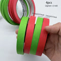 3 Pack Green Painters Tape - Masking Tape 3 size Wide, Smart Adhesion, Indoor & Outdoor - Paint Tape for DIY, Labeling, Art, Car Oasis Select 13mm 4pcs
