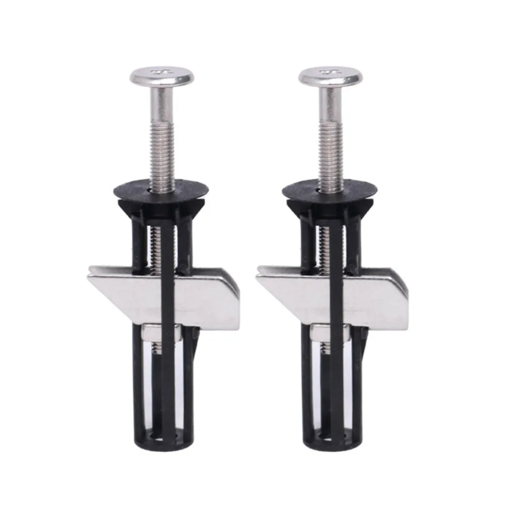 2Pcs Heavy Duty Toilet Seat Fastener Bolt Kit Universal Stainless Steel Toilet Seat Bolts Expansion Screw Oasis Select M5 50
