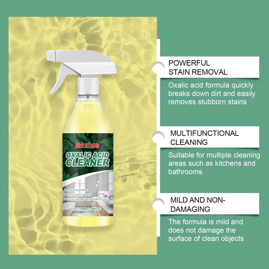 Jakehoe Oxalic Acid Cleaner Toilet Cleaning Stain And Urine Stain Removal Cleaning Agent Remove Urine Stains And Yellow Dirt Oasis Select