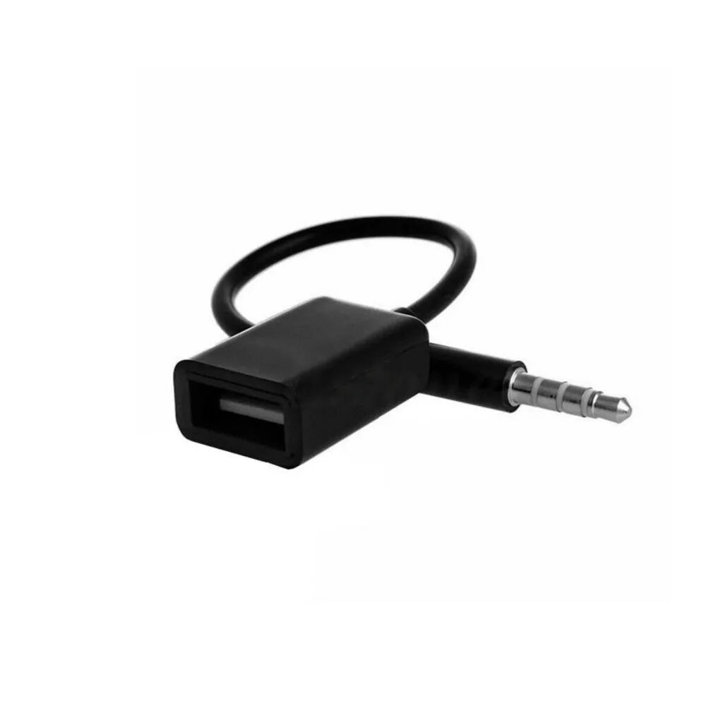 3.5mm Male Usb Female To 3.5mm Car Audio Cable AUX Audio OTG 3.5MM To USB Female Adapter Cable USB 2.0 Female Converter Cable Oasis Select