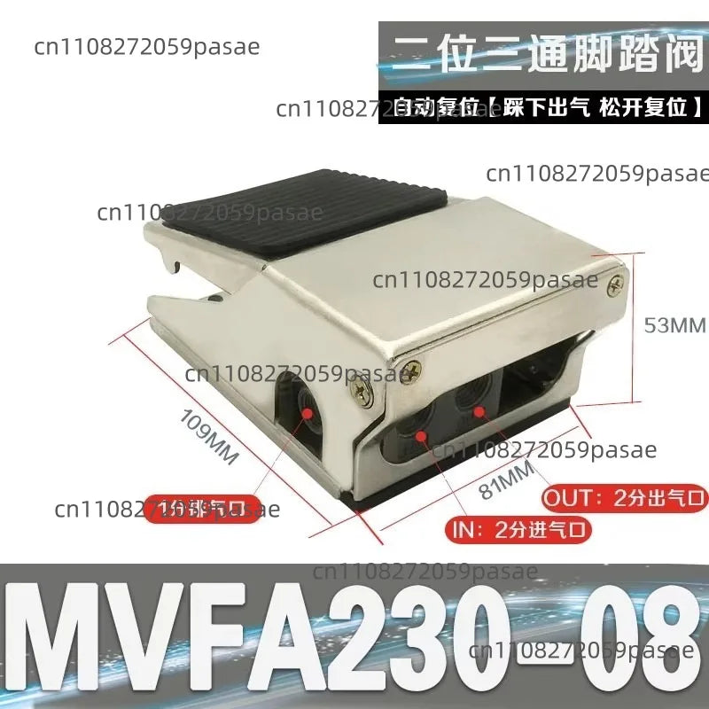 Pneumatic Foot Valve MVFA-230-8A / MVVA-240-8A | Air Control