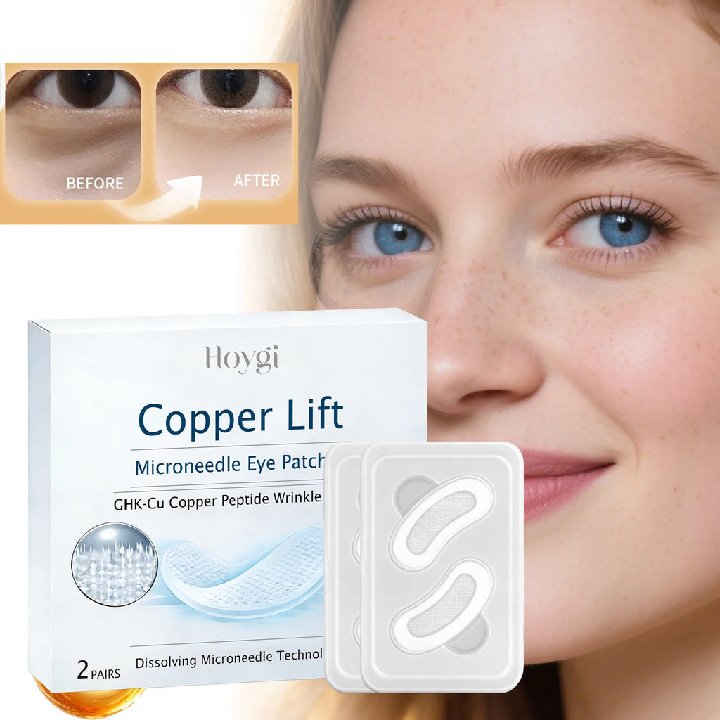 0.25mm Hyaluronic Acid Microneedle Eye Patches for Dark Circles & Puffiness Anti-Aging Firming Moisturizing Under Eye Mask Skin Oasis Select