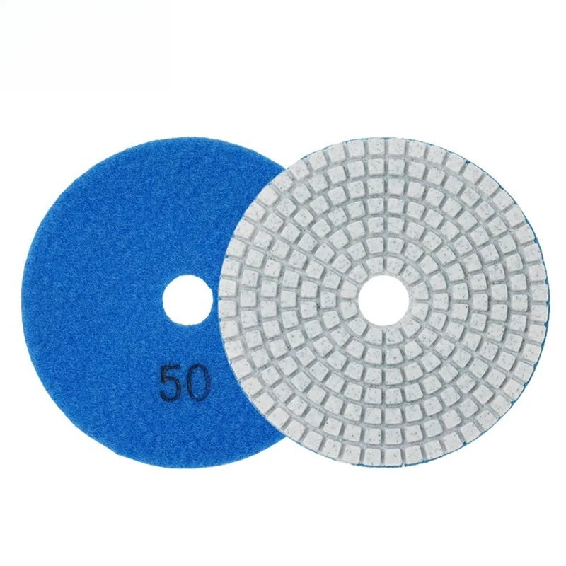 4 inch Wet Polishing Pads Round Surface Grinding Disc For Marble Quartz Tile Floor Buffing Renovation Angle Grinder Matching Oasis Select