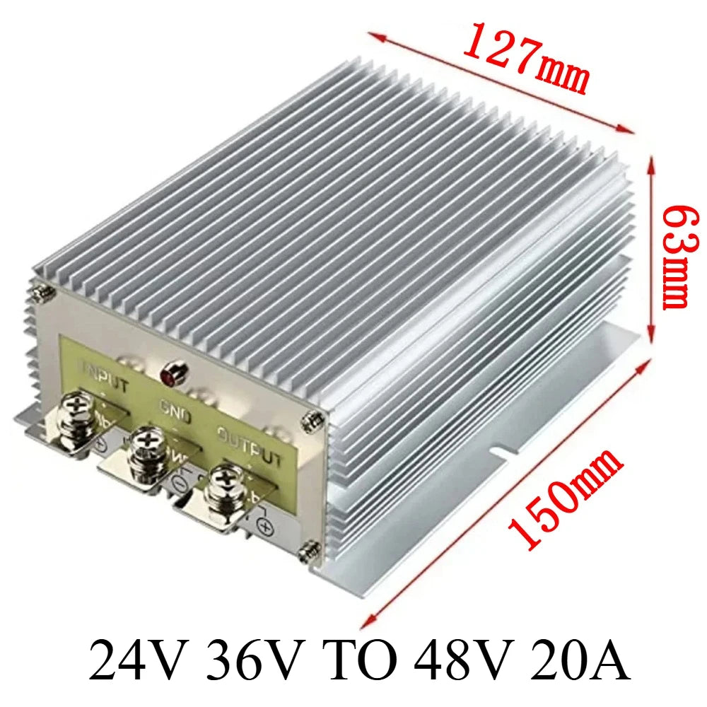 24V 36V TO 48V 3A -30A STEP UP MODULE 24V to 48V Boost Voltage Regulator DC-DC Converter FOR AUTOMOTIVES CE RoHS Certificated Oasis Select 24V 36V TO 48V 20A