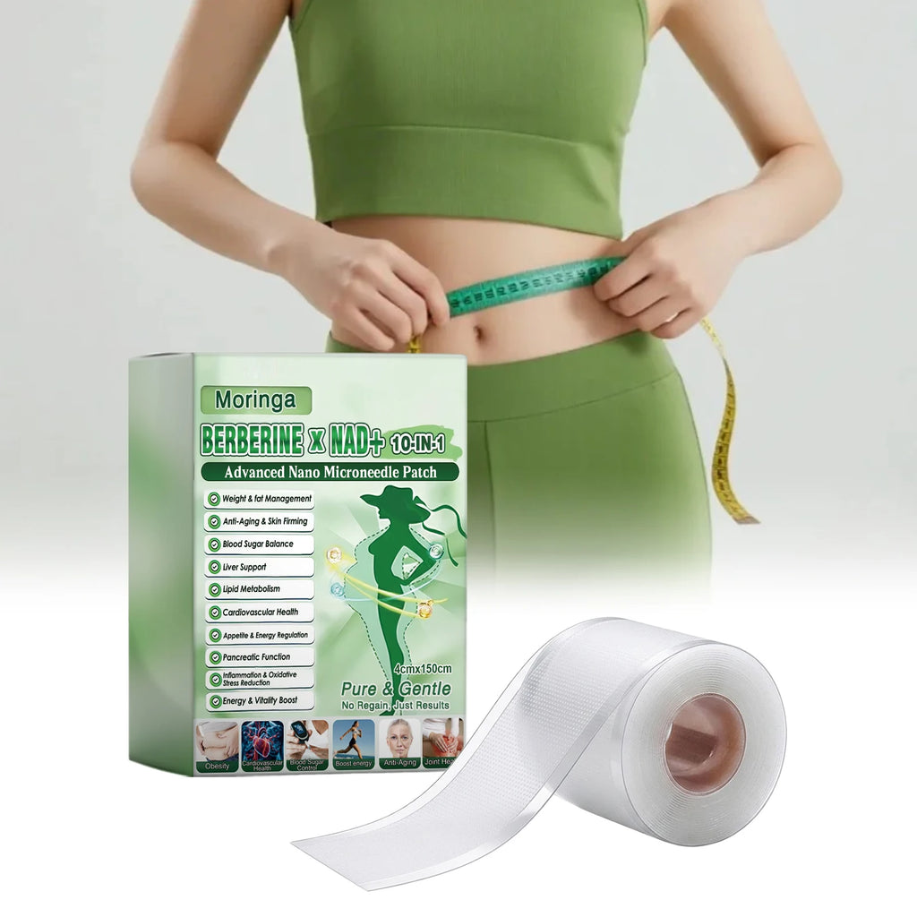 4cmx150cm Microneedle Body Care Patch Breathable Cuttable Gentle Skin Nourishing Body Shaping For Abdomen Thigh Arm Daily Use Oasis Select