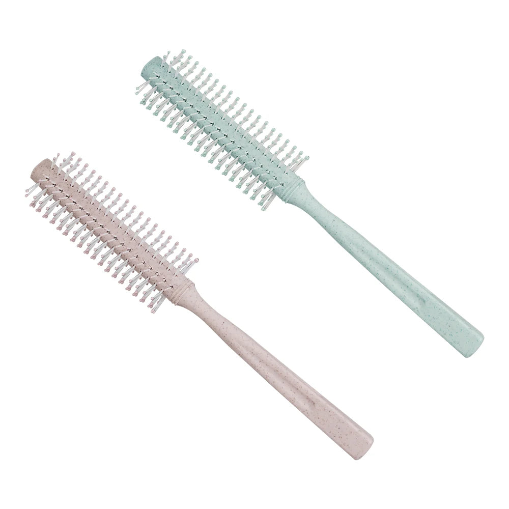 Round Rolling Curling Brush – Anti-Static Wet & Dry Hair Comb Round Curling Brush Oasis Select