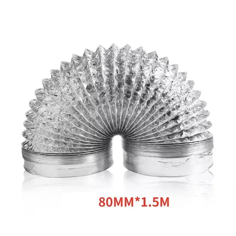 Flexible Aluminum Foil Ventilation Duct Hose | 80–200mm