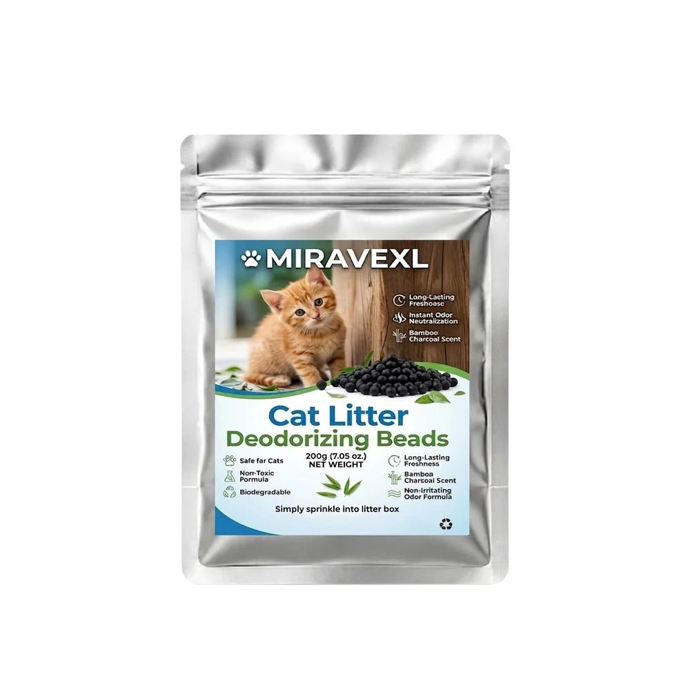 High-Performance Activated Carbon Cat Litter Deodorizing Beads – Lightly Scented Instantly Absorbs Odors.Long Lasting Freshness Oasis Select 1PC
