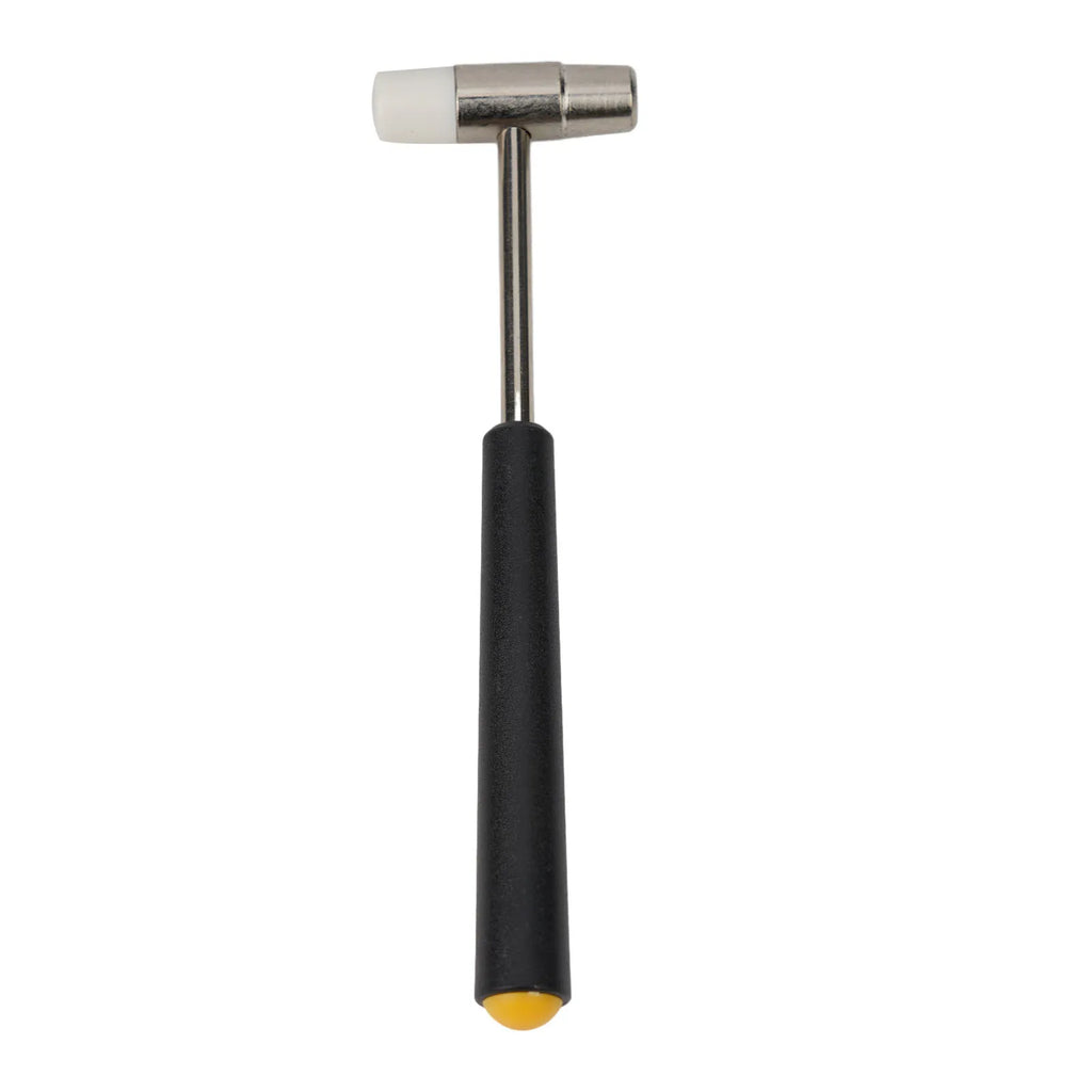 Double Face Soft Tap Rubber Hammer Hand Tool Non-Slip Handle For Leather Jewelry Craft Woodwork Watch Repairs Oasis Select