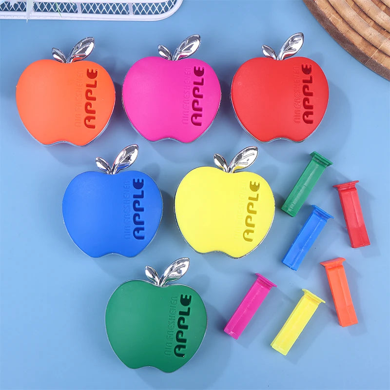 1-Piece Apple-Inspired Car Scent Freshener - Boasting a Unique Ventilation Clip Design Oasis Select