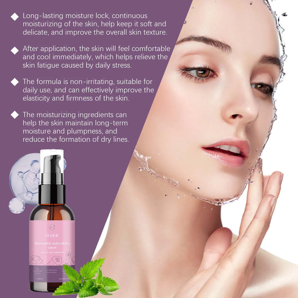 OUHOE Moisturizing Essence Hyaluronic Acid Vitamin Essence Moisturizes and Cares for the Facial Skin Soft and Moisturized Oasis Select