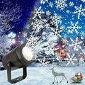 USB Powered Christmas Snowflake Projector Fairy Lamp with Holiday Patterns Rotating Spotlight for Home Decor Halloween Xmas Gift Oasis Select Snowflake