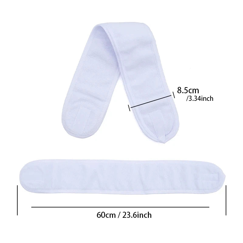 Adjustable Makeup Headband for Face Wash, Spa & Lashes