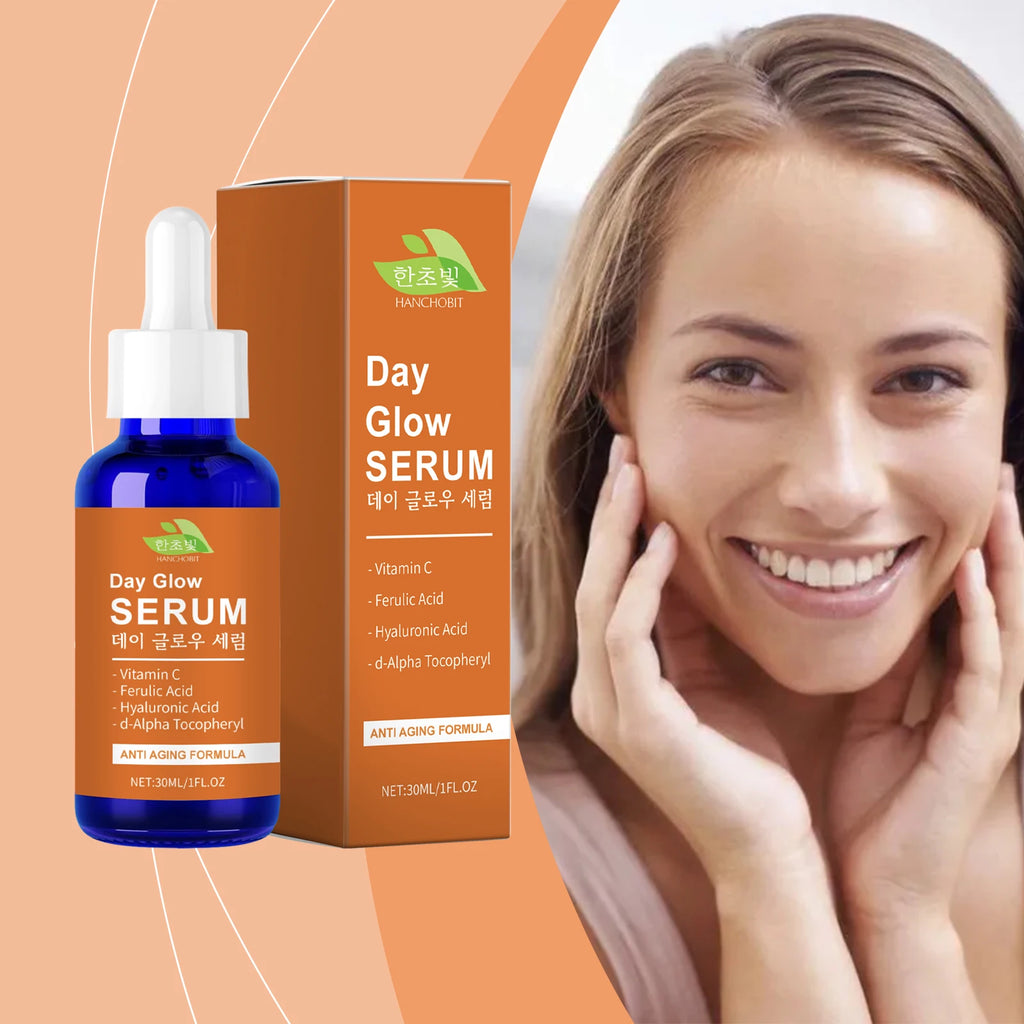Vitamin C and Hyaluronic Acid Serum - Moisturizes, Brightens Skin, Improves Facial Dullness, and Replenishes Moisture Oasis Select