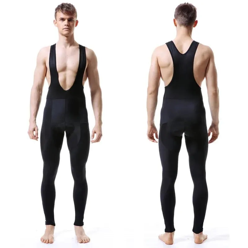 X-TIGER Cycling Bib Trousers Winter Thermal Mountain Bike Pants Bicycle Tights Coolmax 5D Gel Pad Keep Warm Bib Pants Oasis Select