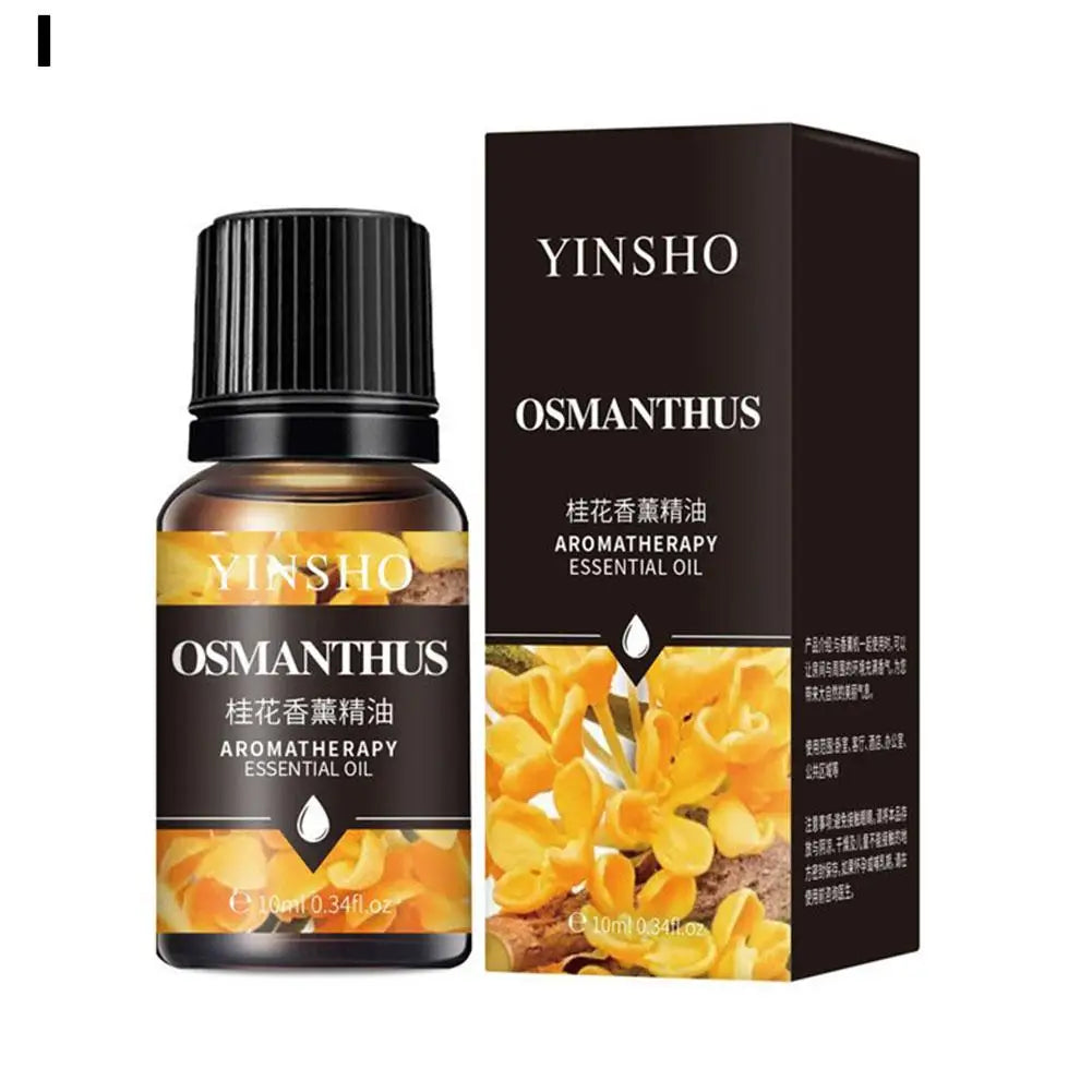 2025 NEW 10ml Essential Oils For Aroma Diffuser AirHumidifier Home Water-soluble Lavender Car Air Fresheners Perfume Refill Oasis Select Osmanthus flowers