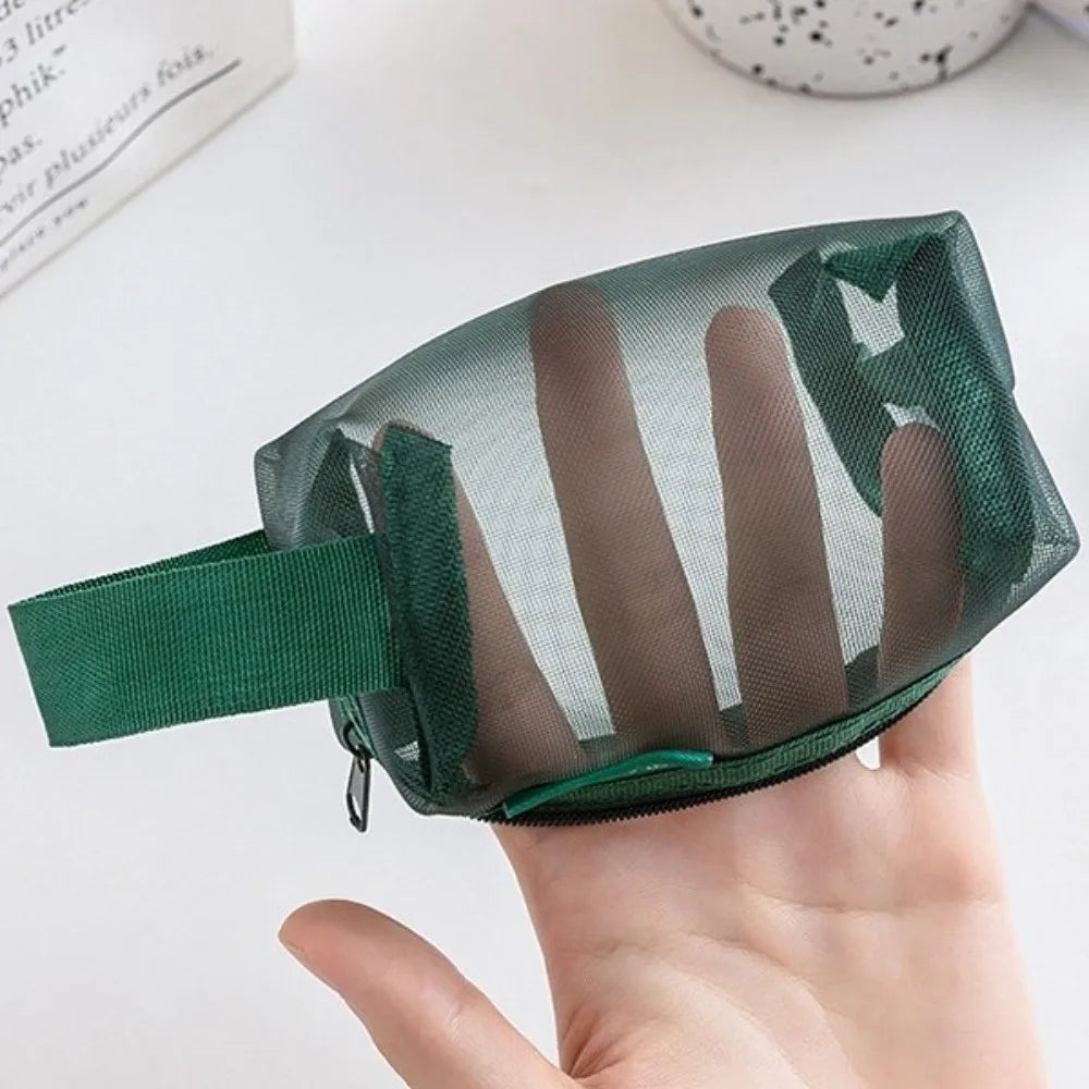 Multipurpose Mesh Storage Bag – Breathable Nylon Organizer Pouch