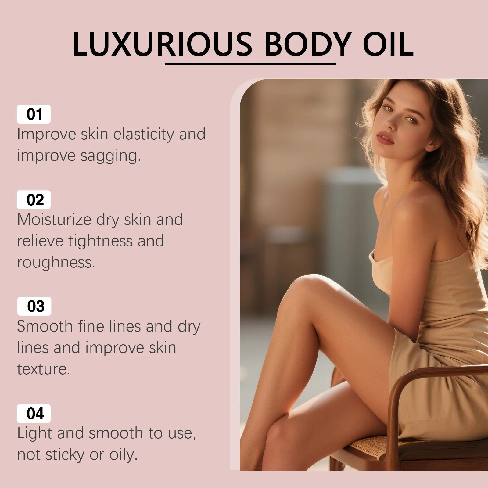 OceAura Firming Body Oil – Skin Tightening & Anti-Cellulite Firming Body Oil Oasis Select