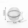 Stainless Steel Tea Ball Mesh Tea Infuser StrainersPremium Tea Filter Tea Interval Diffuser for Loose Leaf Tea Oasis Select 1pc