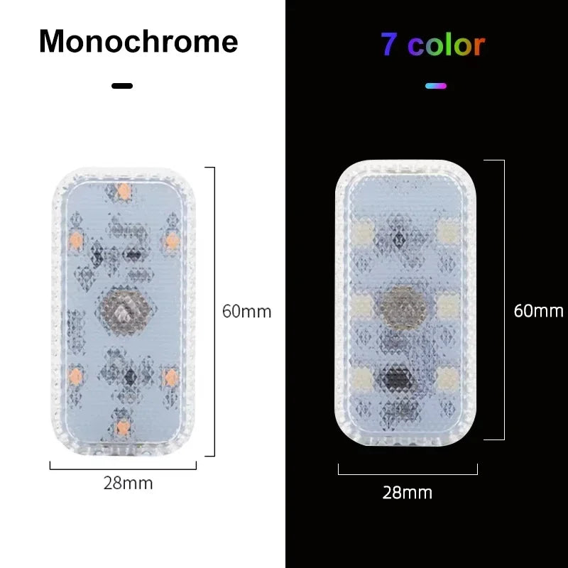 Magnetic LED Touch Light – Wireless Car Interior Reading Lamp