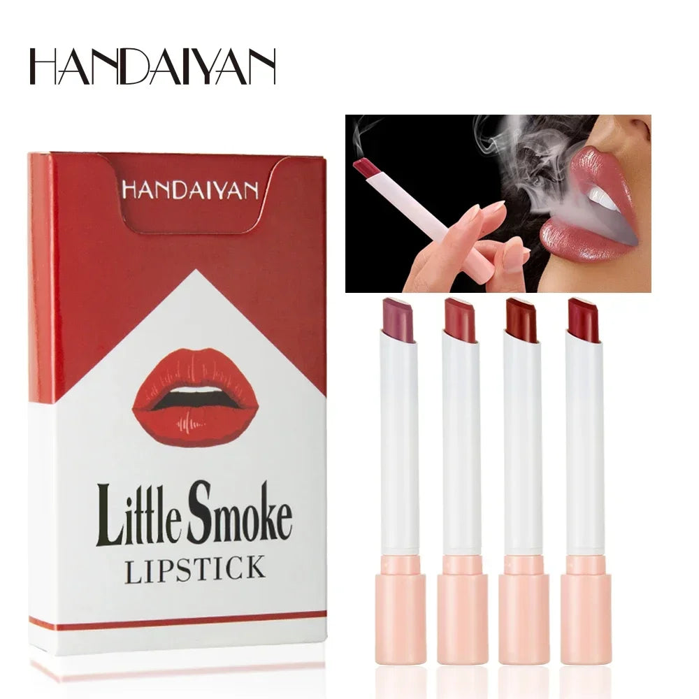 4pcs/set Lasting Stick Waterproof Lip Set - Long-lasting Matte Lipstick with Clear Finish - Perfect Valentine's Day Gift for Her Oasis Select