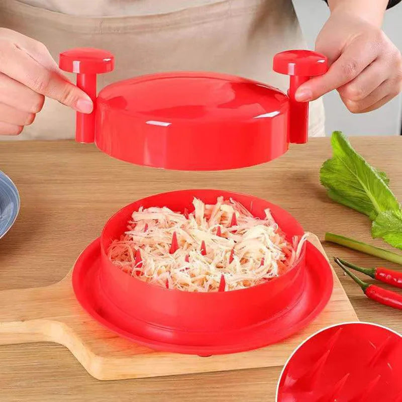 Manual Hand Pull Chicken Shredder Tool Meat Beef Turkey Easy Wash Reusable Kitchen Gadget Efficient Meat Grinder Mincer Chopper Oasis Select