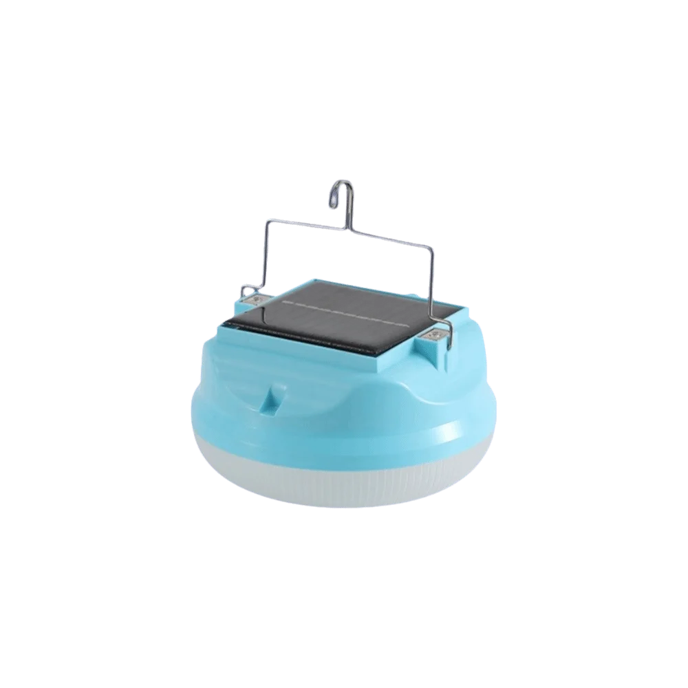 Solar LED Camping Light | 3 Modes, Waterproof & Portable Hook