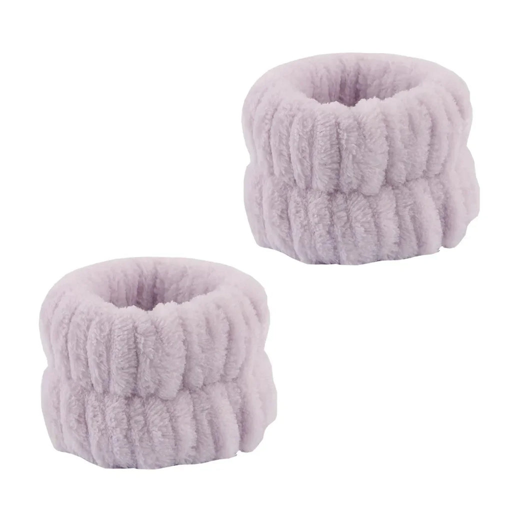 1/2/3PCS Face Wash Wristbands Headband Makeup Hair Care Headband Wash Headband For Washing Your Face Hair Bands For Women Oasis Select Purple 2Pcs