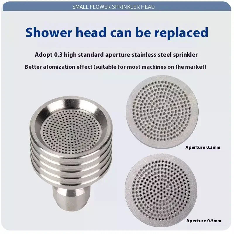 High Pressure 1/4 Interface Quick Connect Water Sprinkler Washing Nozzle Stainless Steel Shower Blades Wash Cars Irrigation Tool Oasis Select