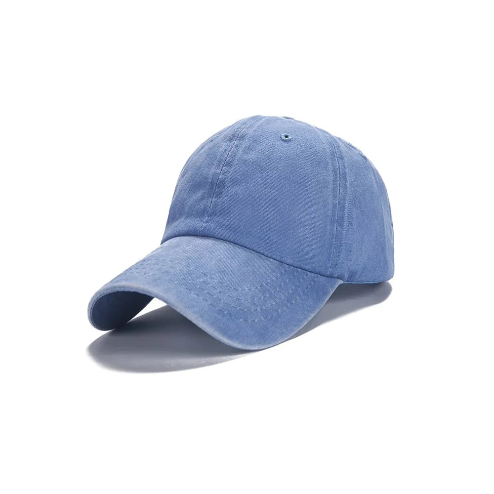 Quick-dry unisex washable soft-brimmed hat adult baseball cap trucker hat driver cap 100% cotton sun hat Oasis Select u ONE SIZE